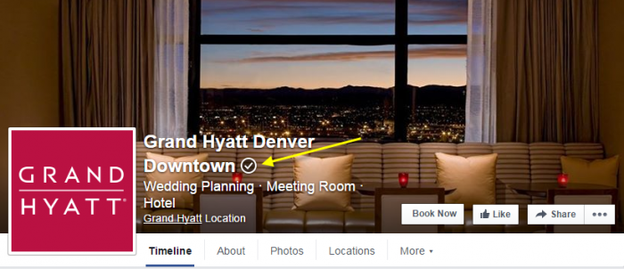 Grand Hyatt Denver verified on Facebook